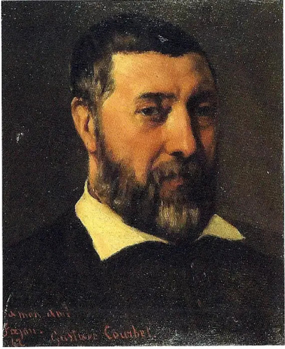 Portret van Pierre-Auguste Fajon - Gustave Courbet