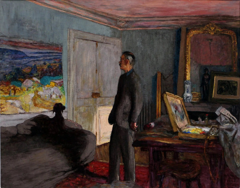 Portret van Pierre Bonnard - Édouard Vuillard