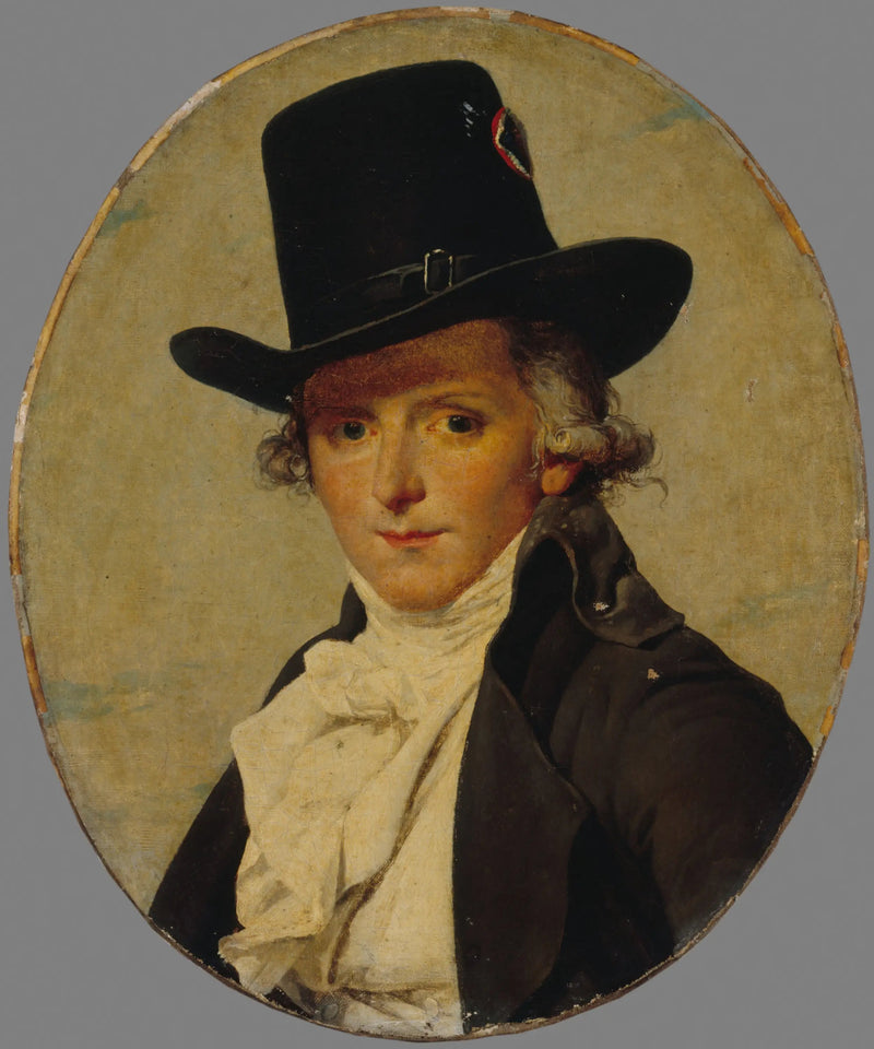 Portret van Pierre Sériziat (1757-1847), zwager van David - Jacques-Louis David