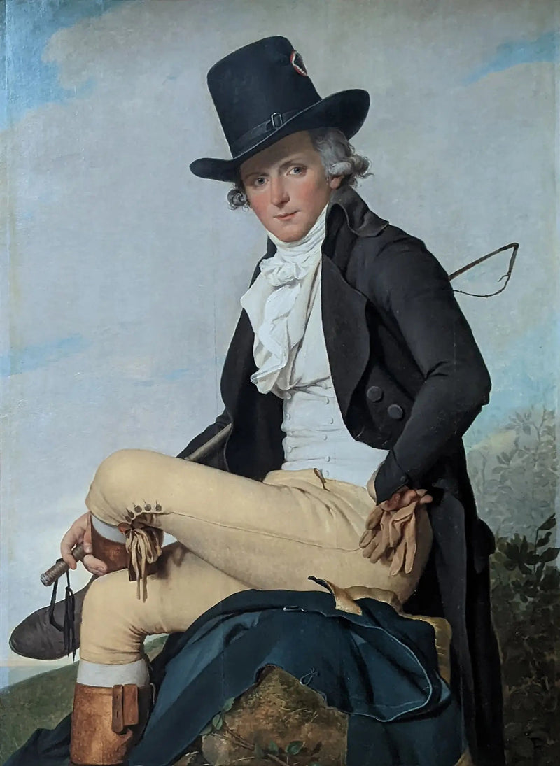 Portret van Pierre Sériziat - Jacques-Louis David