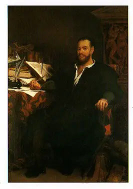 Portret van Rabelais - Eugène Delacroix