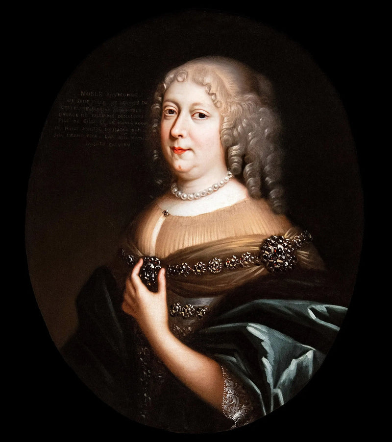 Portret van Raymonde de Sade - Pierre Mignard