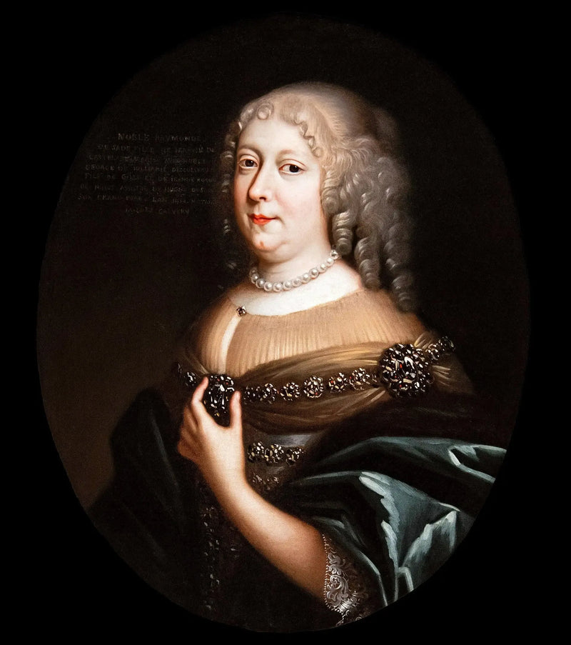 Portret van Raymonde de Sade - Pierre Mignard