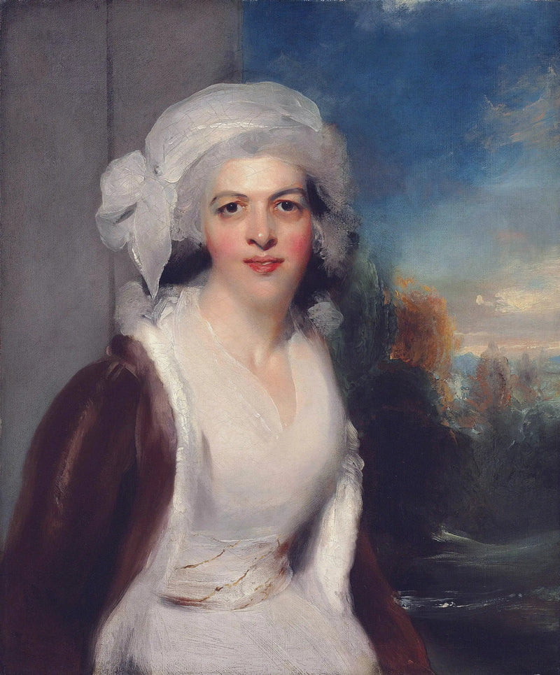 Portret van Rebecca Cornwall, Lady Simeon (overleden in 1830) - Thomas Lawrence