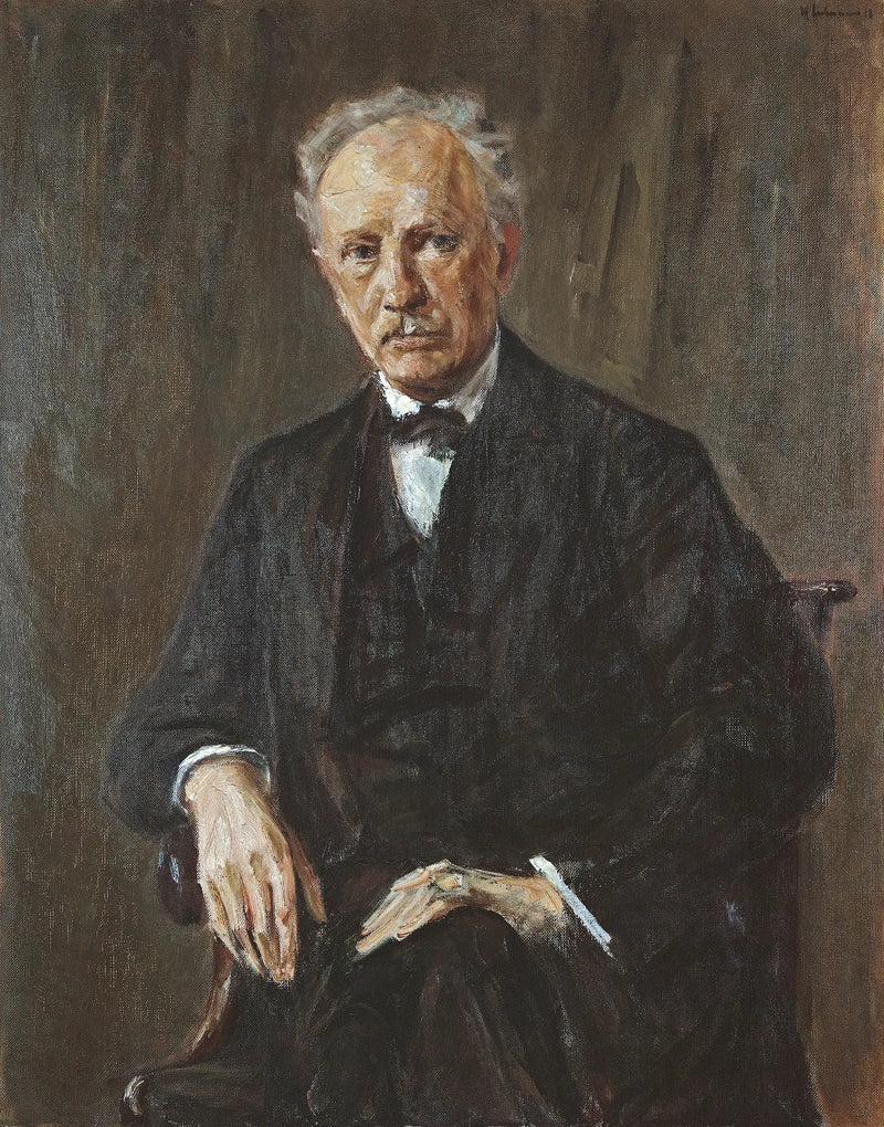Portret van Richard Strauss - Max Liebermann