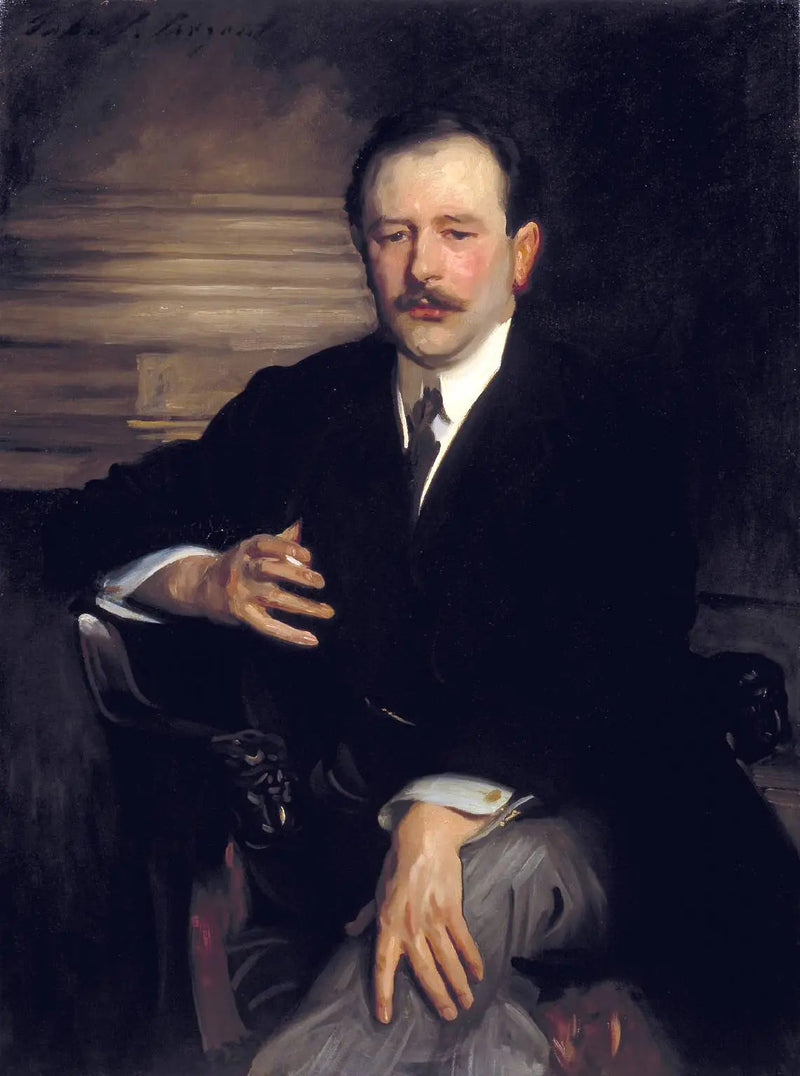 Portret van Robert Mathias - John Singer Sargent