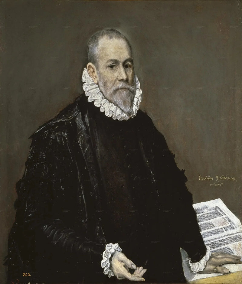 Portret van Rodrigo de la Fuente - El Greco