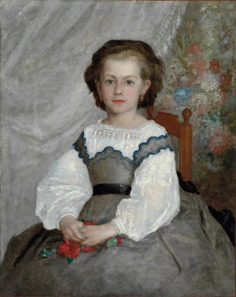 Portret van Romaine Lacaux - Pierre-Auguste Renoir