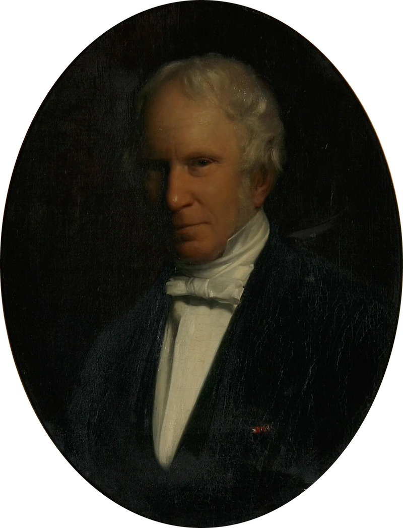 Portret van Rudolph Puggaard. - Carl Heinrich Bloch