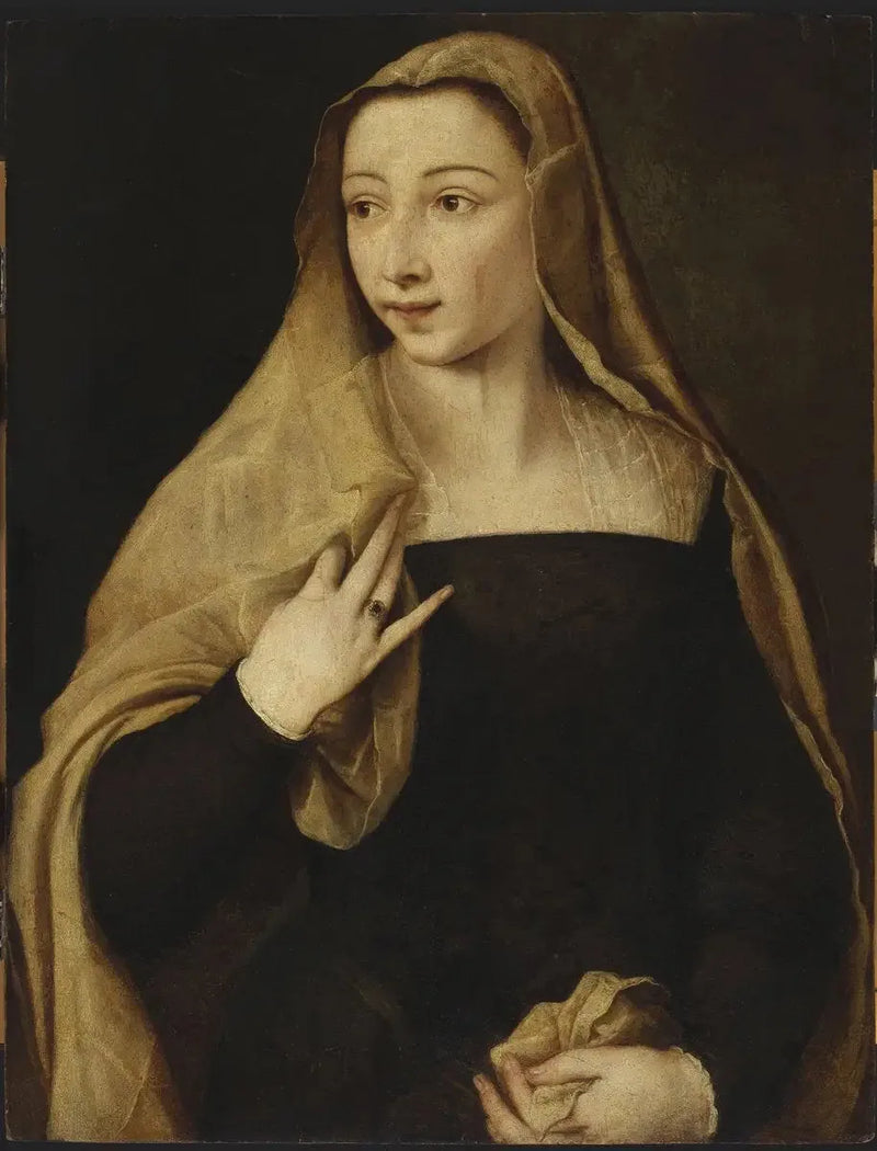 Portret van Settimia Jacovacci (?) - Titian