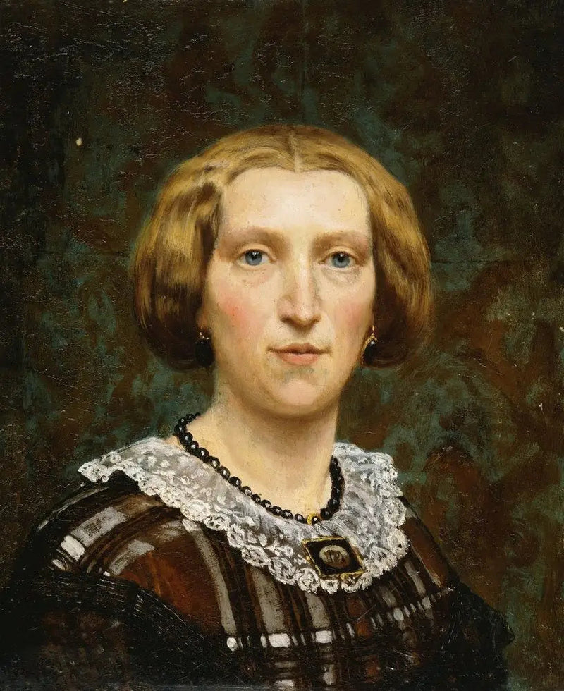 Portret van Sientje Tadema - Lawrence Alma-Tadema
