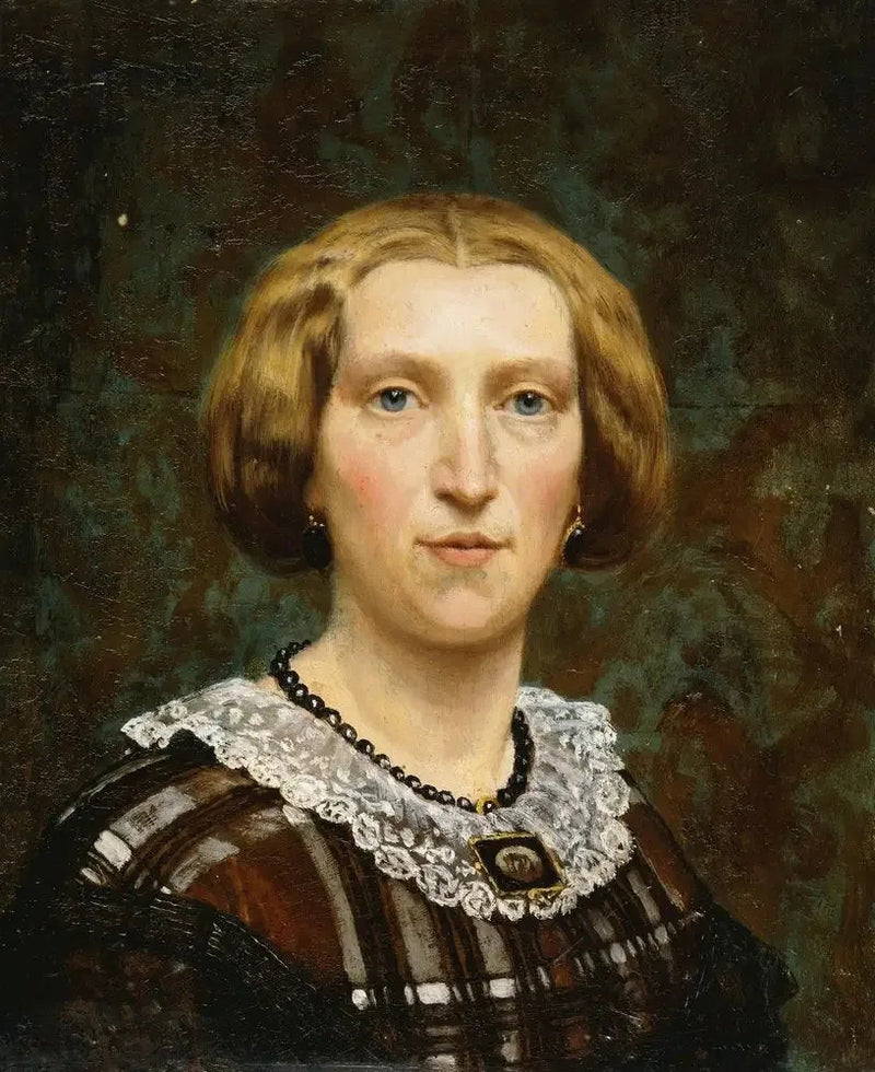Portret van Sientje Tadema - Lawrence Alma-Tadema