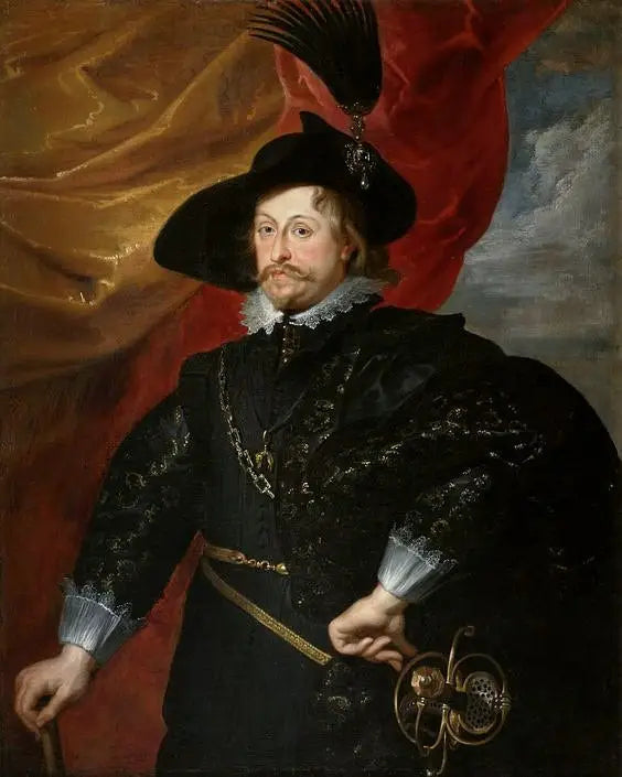 Portret van Sigismond III Vasa - Peter Paul Rubens