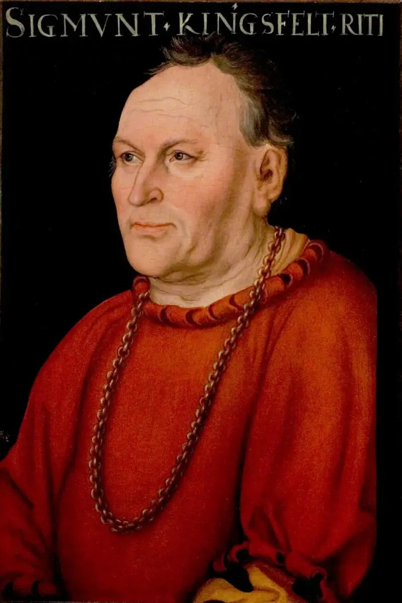 Portret van Sigmund Kingsfelt - Lucas Cranach de Oudere