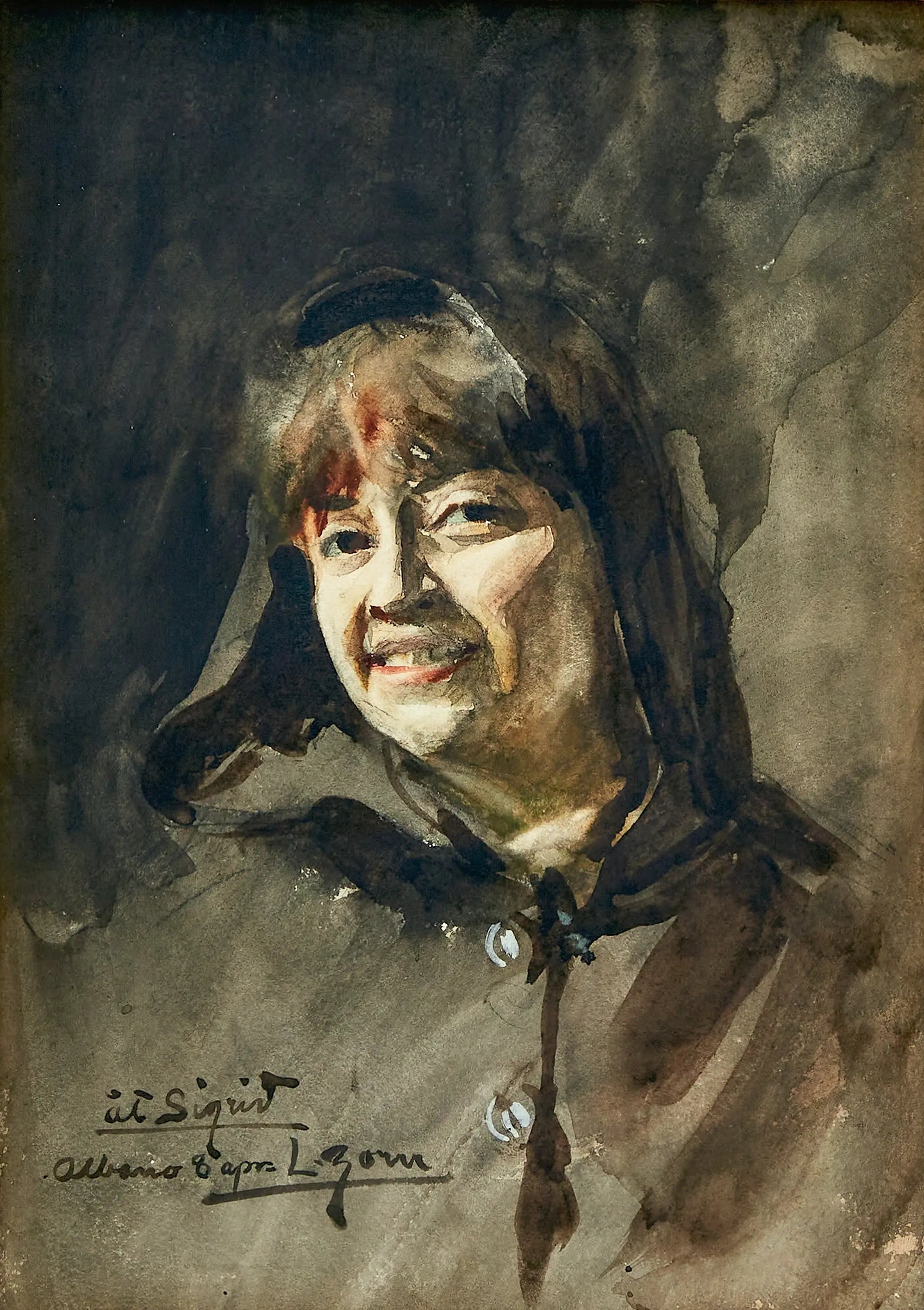 Portrait de Sigrid Weber - Anders Zorn - Alpha Reproduction