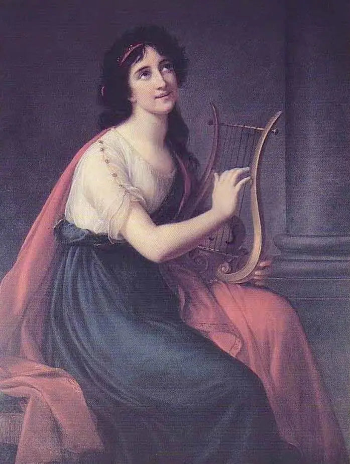 Portret van Sophia Fries en Sappho - Élisabeth Vigeé Le Brun

Source:
Portrait de Sophia Fries et Sappho - Élisabeth Vigée Le Brun