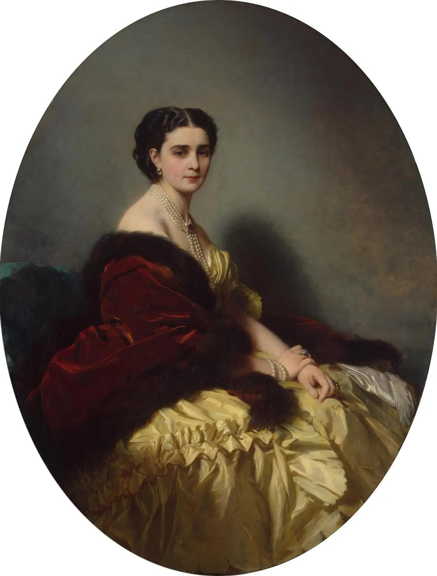 Portret van Sophia Naryshkina - Franz Xaver Winterhalter

Source:
Portrait de Sophia Naryshkina - Franz Xaver Winterhalter
