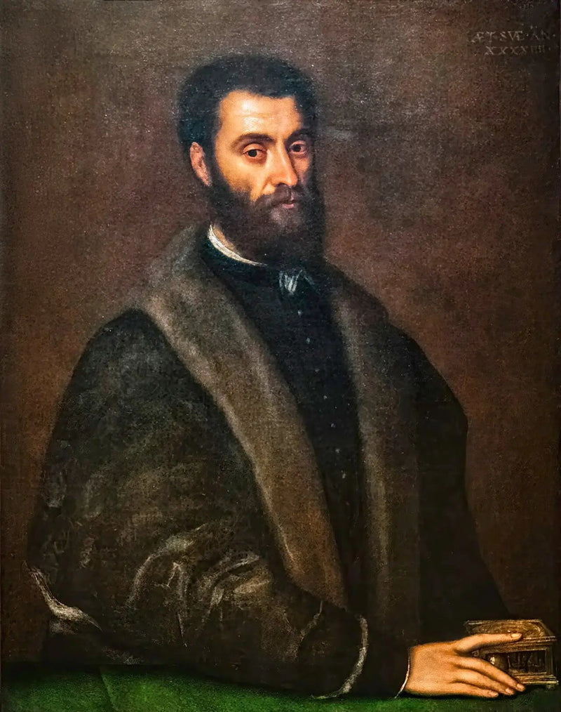 Portret van Sperone Speroni - Titian