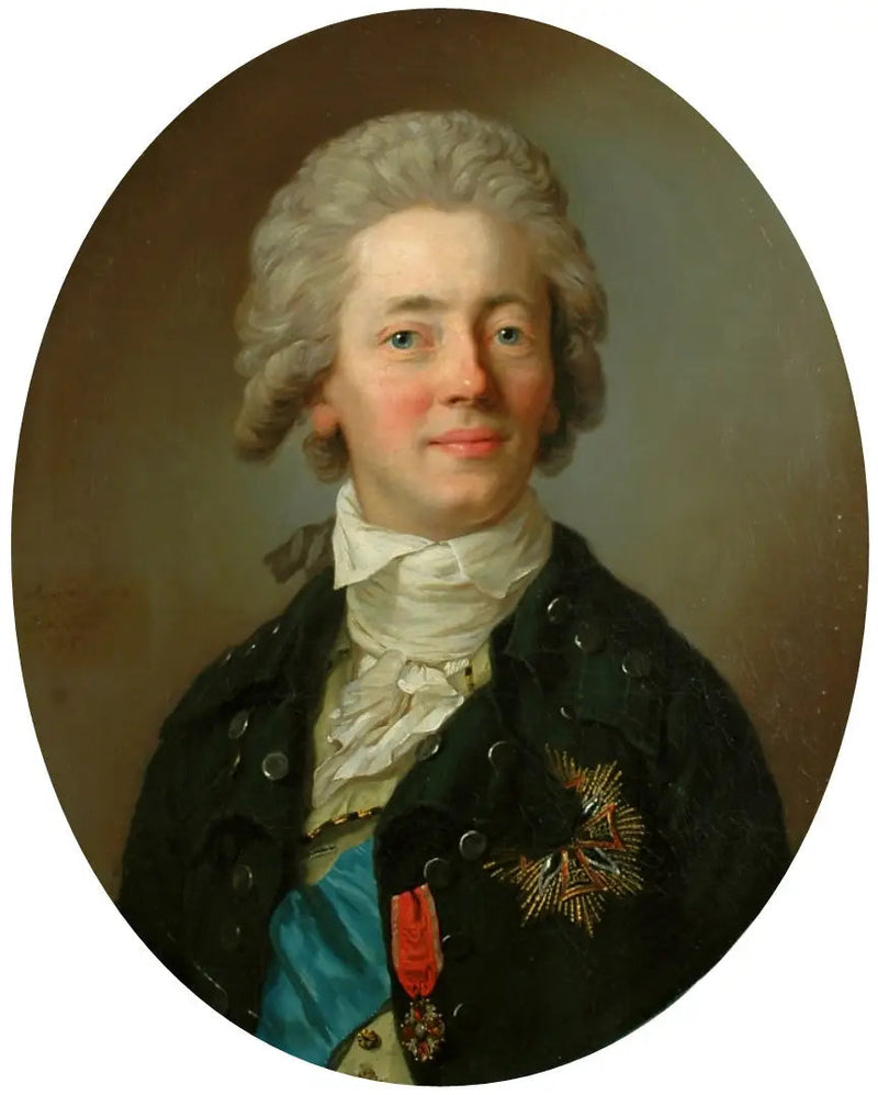 Portret van Stanisław Kostka Potocki (1755-1821). - Anton Graff

Source:
Portrait de Stanisław Kostka Potocki (1755-1821). - Anton Graff