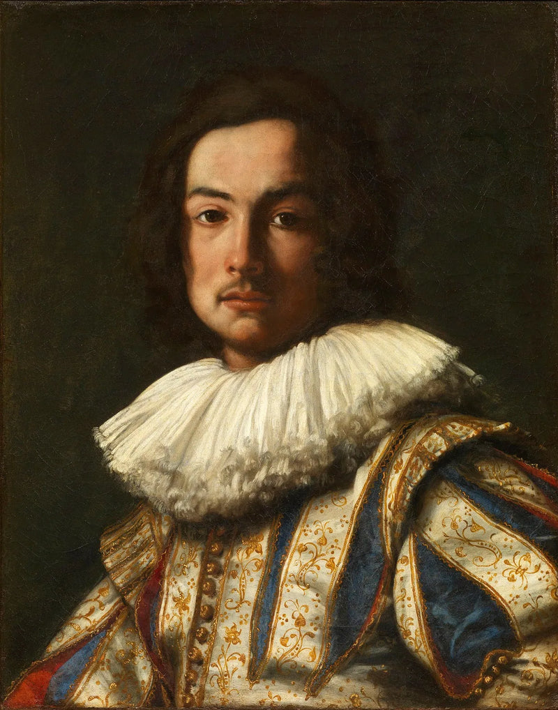 Portret van Stefano Della Bella - Carlo Dolci