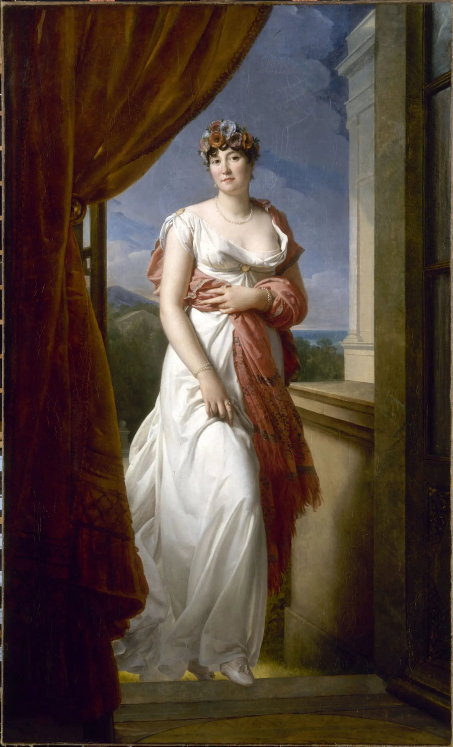Portret van Thérèse Cabarrus (1773-1835), echtgenote Tallien, later prinses van Caraman-Chimay - François Gérard

Source:
Portrait de Thérèse Cabarrus (1773-1835), épouse Tallien, puis princesse de Caraman-Chimay - François Gérard