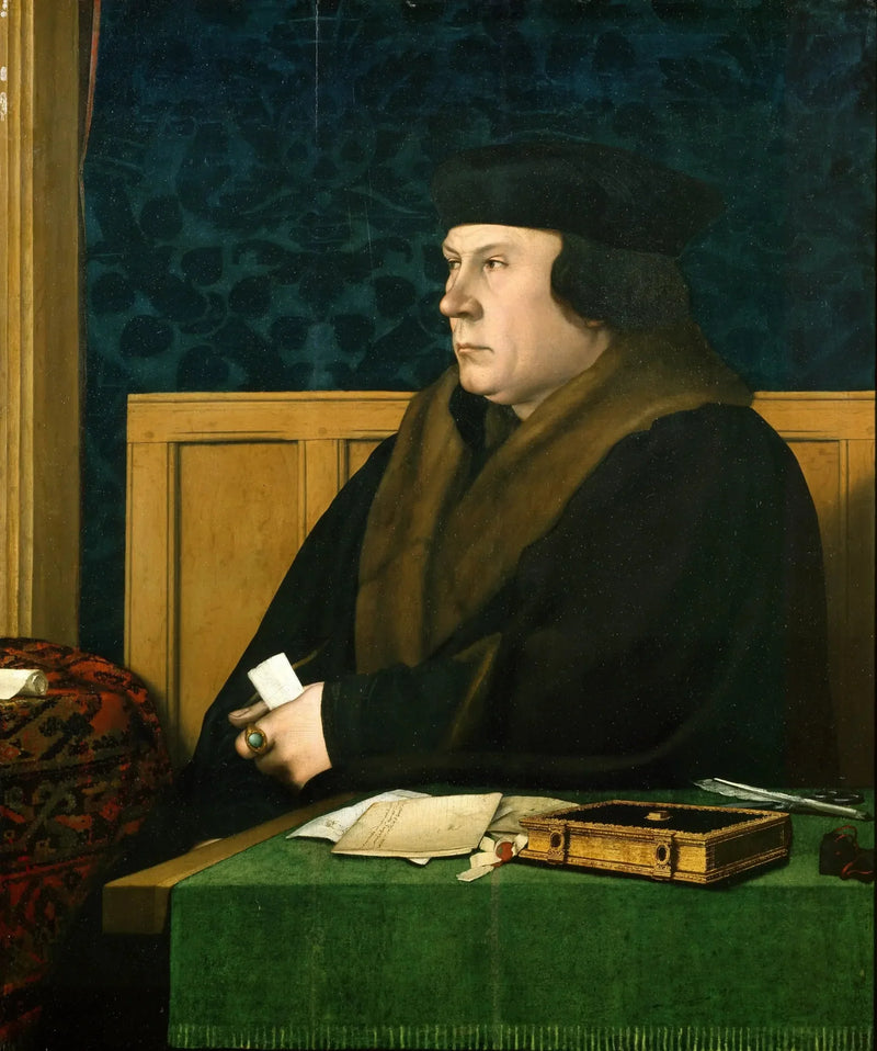 Portret van Thomas Cromwell - Hans Holbein de Jonge

Source:
Portrait de Thomas Cromwell - Hans Holbein le Jeune