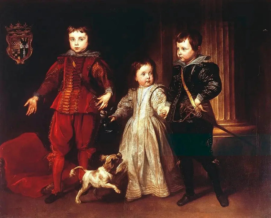 Portret van drie kinderen uit de familie Spinola - Antoine van Dyck

Source:
Portrait de trois enfants de la famille Spinola - Antoine van Dyck