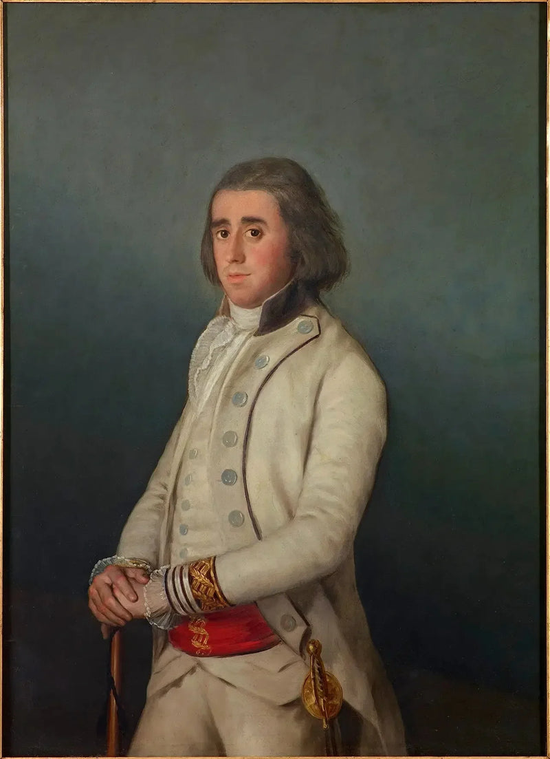 Portret van Valentín Bellvís de Moncada y Pizarro - Francisco de Goya