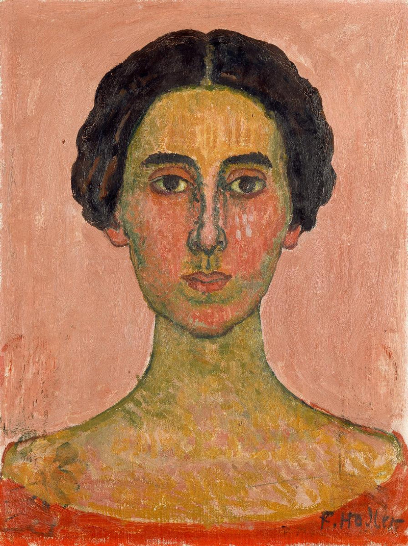 Portret van Valentine Godé-Darel - Ferdinand Hodler