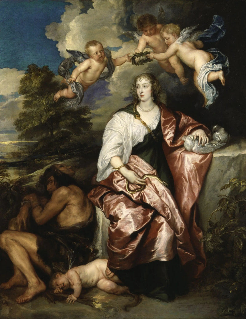 Portret van Venetia, Lady Digby - Antoine van Dyck

Source:
Portrait de Venetia, Lady Digby - Antoine van Dyck