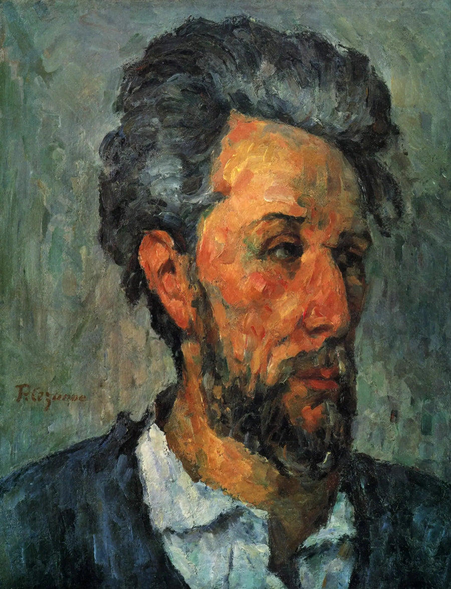 Portret van Victor Chocquet - Paul Cézanne
