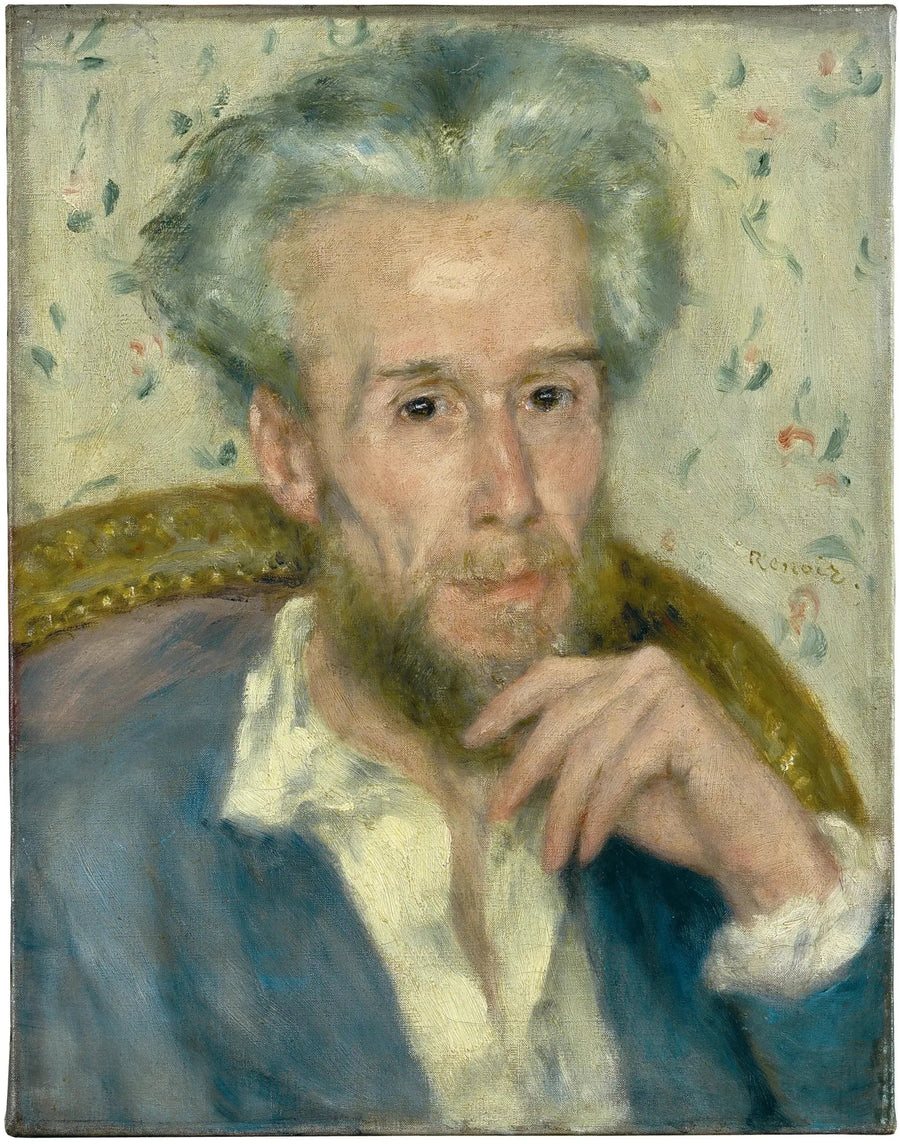 Portret van Victor Chocquet - Pierre-Auguste Renoir