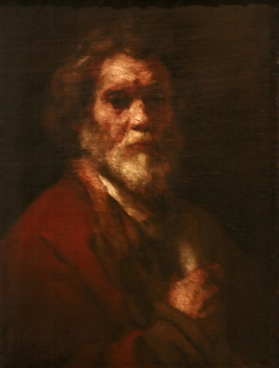 Portret van een oude man - Rembrandt