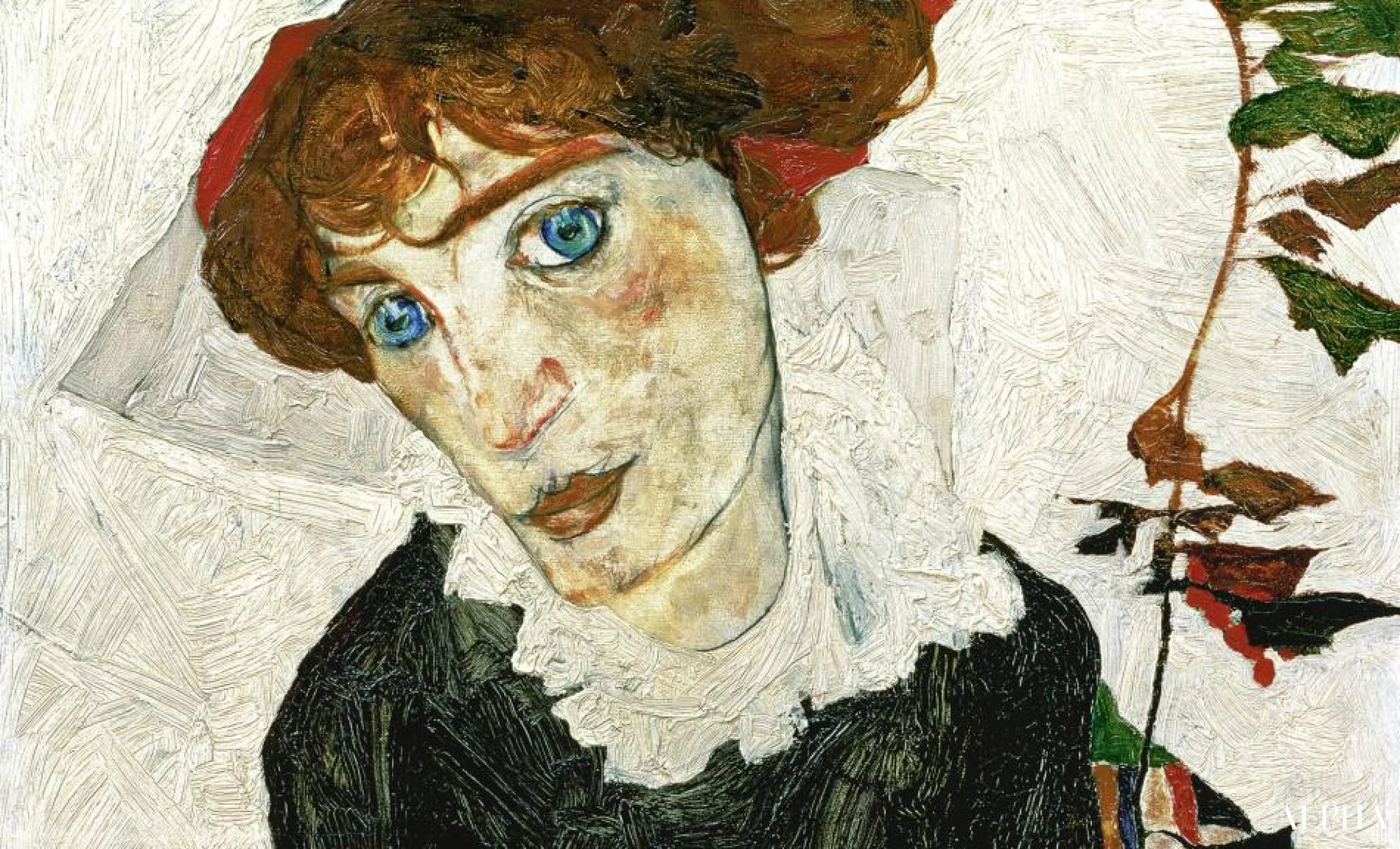 Portret van Walburga Neuzil (Wally) - Egon Schiele - Reproducties van schilderijen en hoogwaardige schilderijen