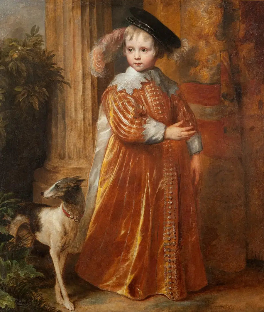Portret van Willem II van Oranje-Nassau (1626-1650) als kind - Antoine van Dyck

Source:
Portrait de Willem II van Oranje-Nassau (1626-1650) enfant - Antoine van Dyck
