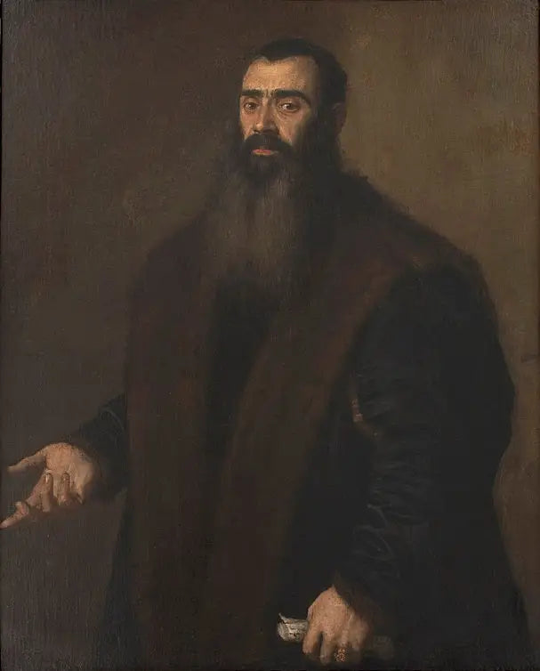 Portret van Willibald Imhoff - Titian