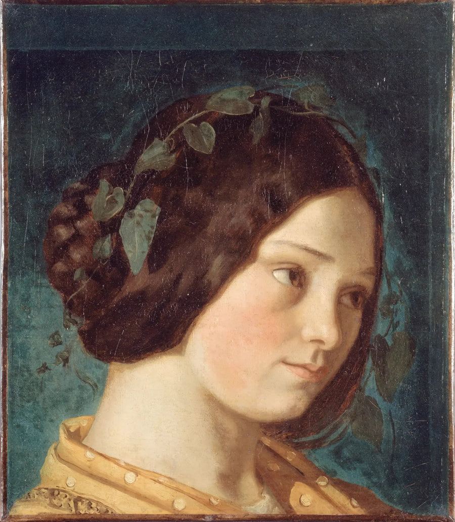 Portret van Zélie Courbet - Gustave Courbet