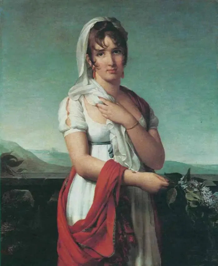Portret van Zoé-Victoire du Cayla, geboren Talon - Marie-Guillemine Benoist