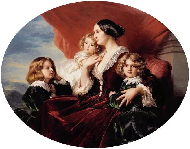 Portret van Eliza Krasińska met haar kinderen. - Franz Xaver Winterhalter

Source:
Portrait d'Eliza Krasińska avec ses enfants. - Franz Xaver Winterhalter