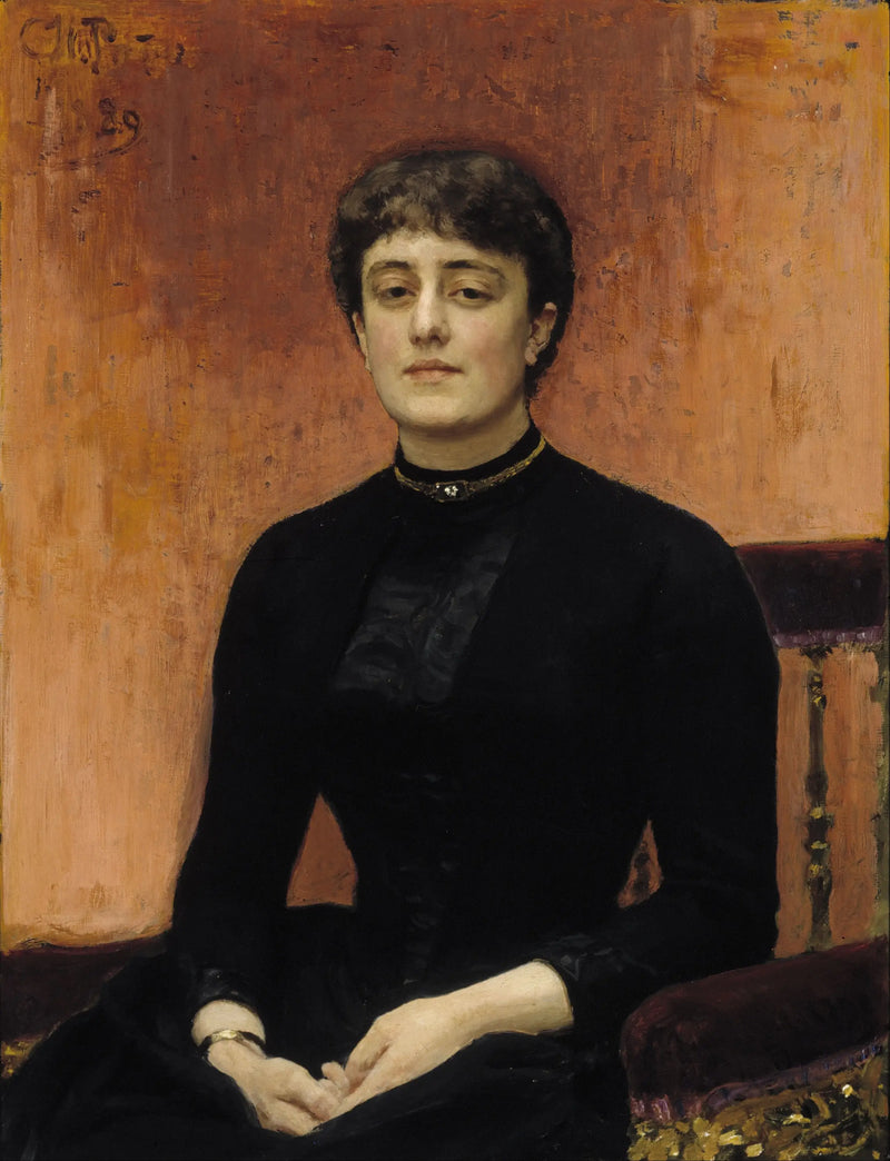 Portret van Elizabeta Zvantseva - Ilya Repin