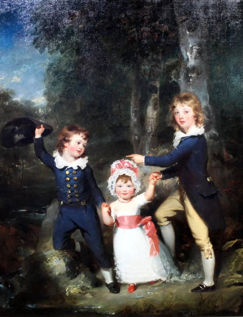 Portret van de kinderen van Lord George Cavendish - Thomas Lawrence