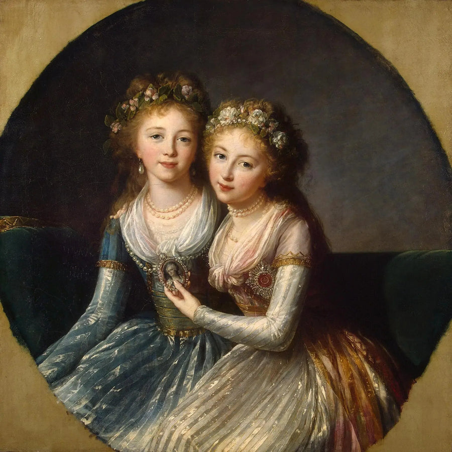 Portret van de dochters van keizer Paul I - Élisabeth Vigée Le Brun

Source:
Portrait des filles de l'empereur Paul Ier - Élisabeth Vigée Le Brun