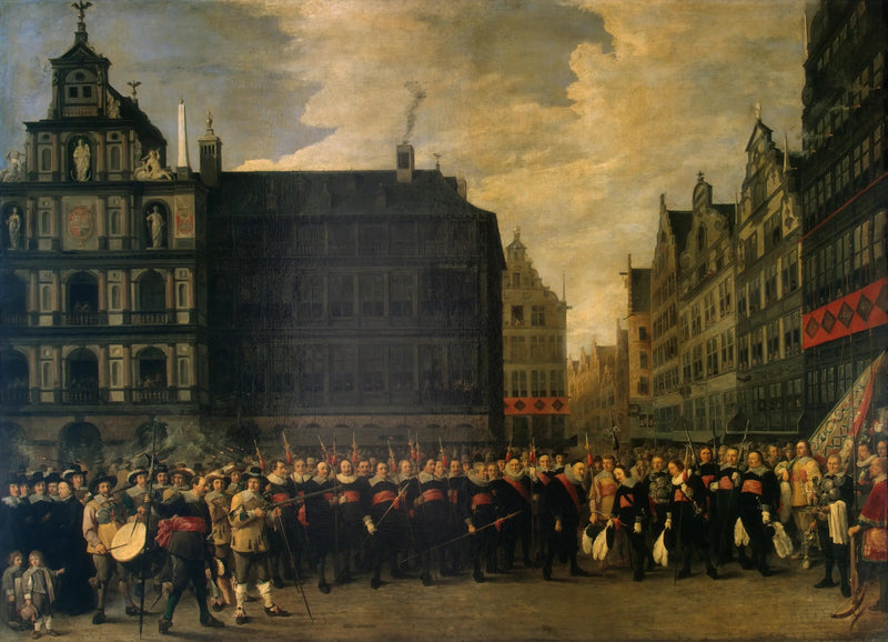 Portret van de leden van de kruisboogschuttersgilde op de Grote Markt in Antwerpen - David Teniers de Jonge

Source:
Portrait des membres de la guilde des arbalétriers sur la Grand-Place d'Anvers - David Teniers le Jeune