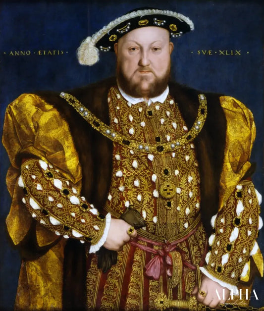 Portrait d'Henry VIII - Hans Holbein le Jeune - Reproductions de tableaux et peintures haut de gamme