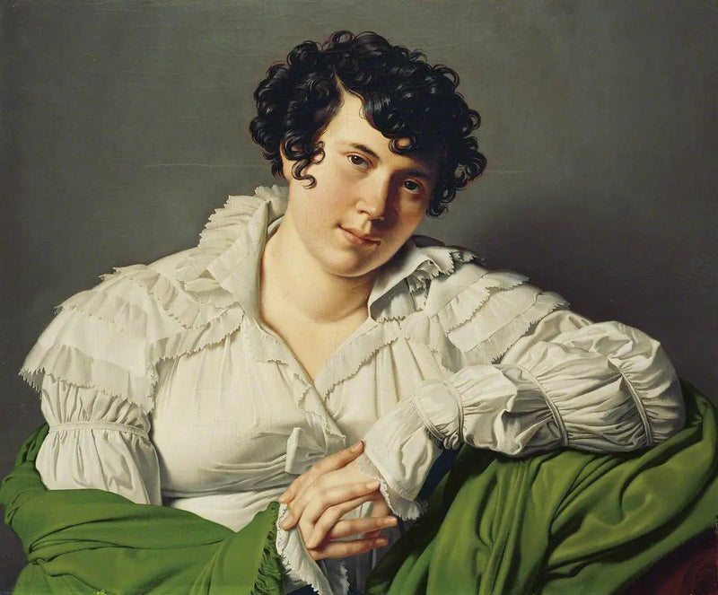 Portret van Madame de Staël - Jean-Auguste-Dominique Ingres