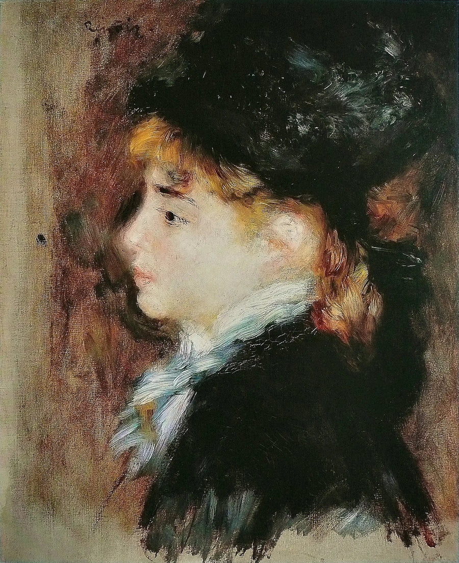 Portret genaamd Margot - Pierre-Auguste Renoir