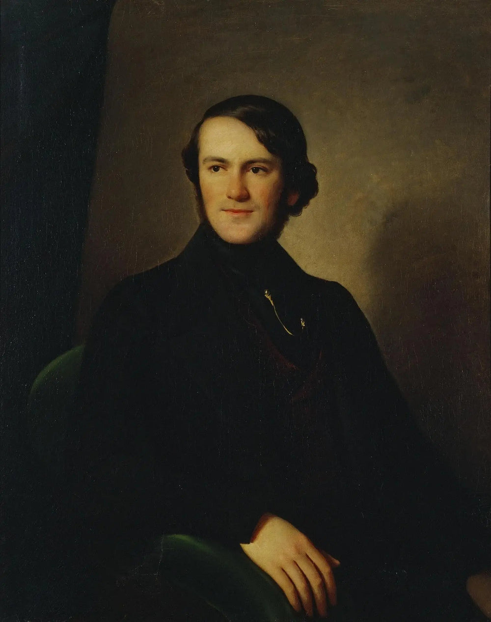 Portrait du baron Alexandre Stieglitz - Charles de Steuben image 1 reproduction de peinture à l’huile