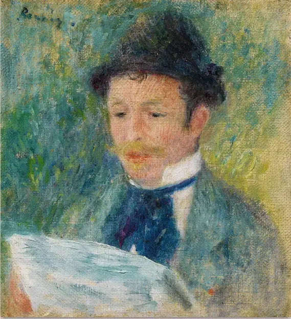Portret van baron Barbier - Pierre-Auguste Renoir