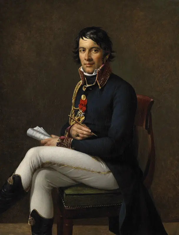 Portret van baron Larrey - Marie-Guillemine Benoist