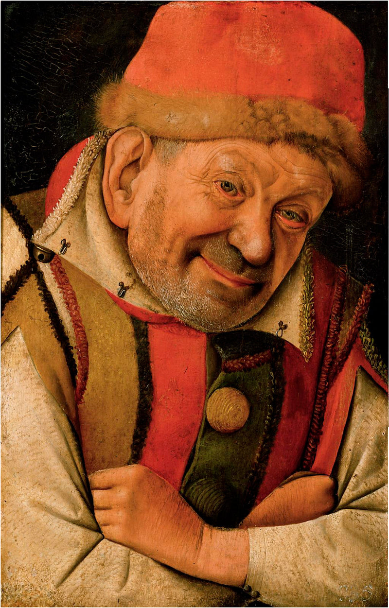 Portret van de nar Gonella - Jean Fouquet